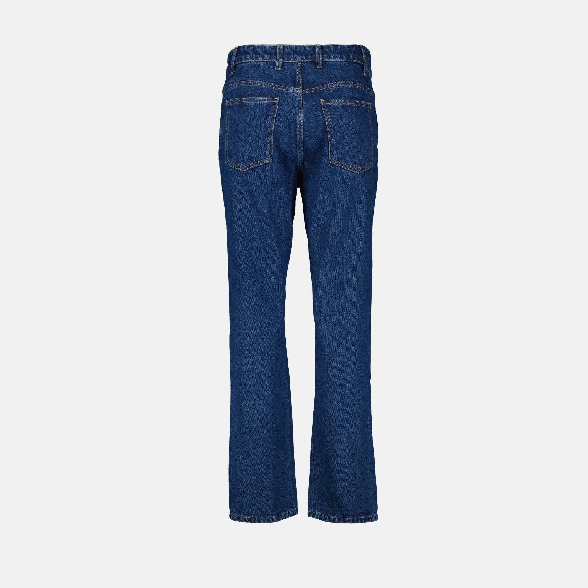 denim jeans, Rabanne, straight cut jeans, signature jeans, Spring-Summer collection