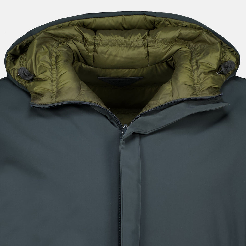 Chaqueta reversible de nailon