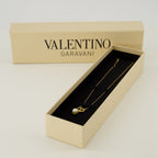 Image de Collier Vlogo avec Perle par Valentino Garavani pour Femmes - Saison Automne-Hiver 2025 - Détail Vue 2
