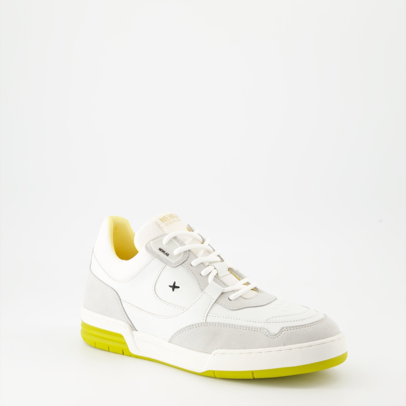 luxury sneakers, AppleSkin leather, New Lab SS24, designer footwear, eco-friendly shoes