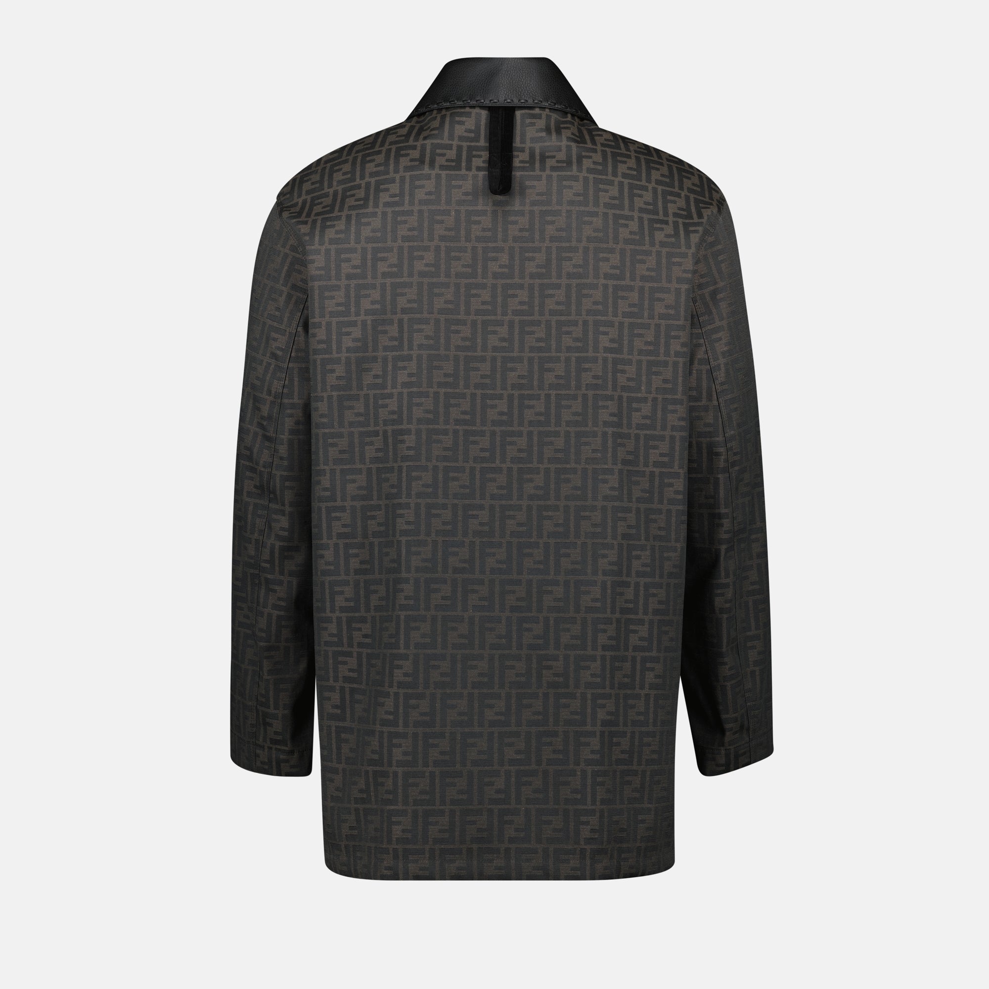 Image of FF Print Blouson Jacket by Fendi for Men - Season Autumn-Winter 2024 - Product detail view 1