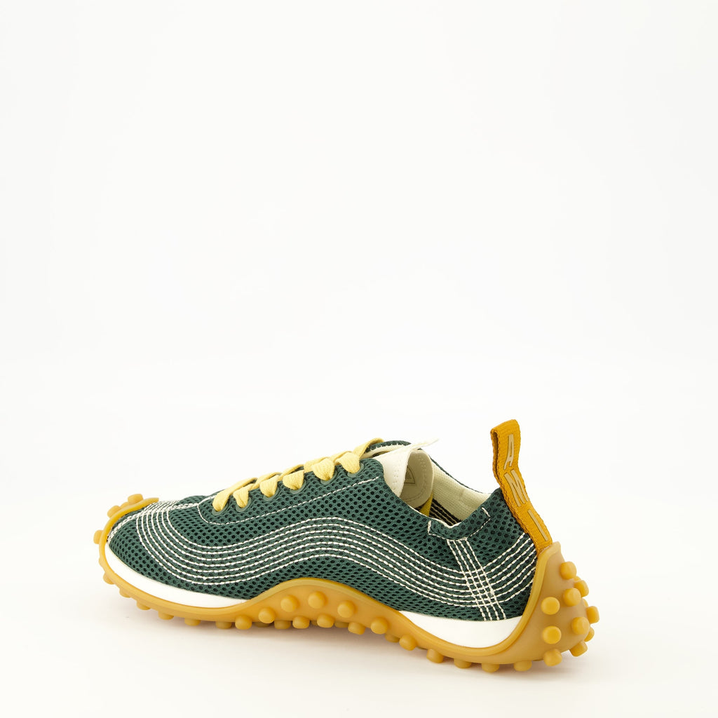 Zapatillas Mirage de malla verde