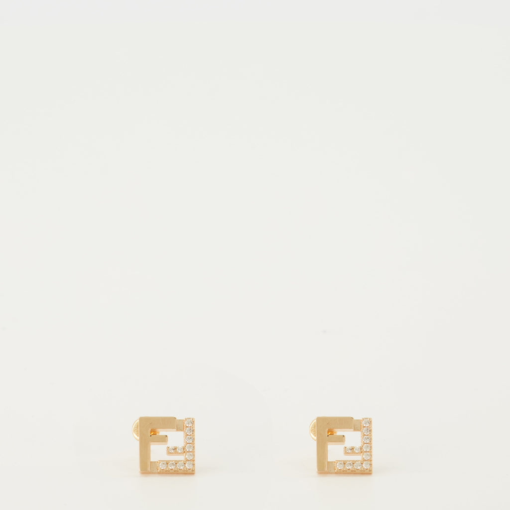 Imagem dos Brincos Forever da Fendi para Mulheres - Temporada Primavera-Verão 2026 - Vista Frontal