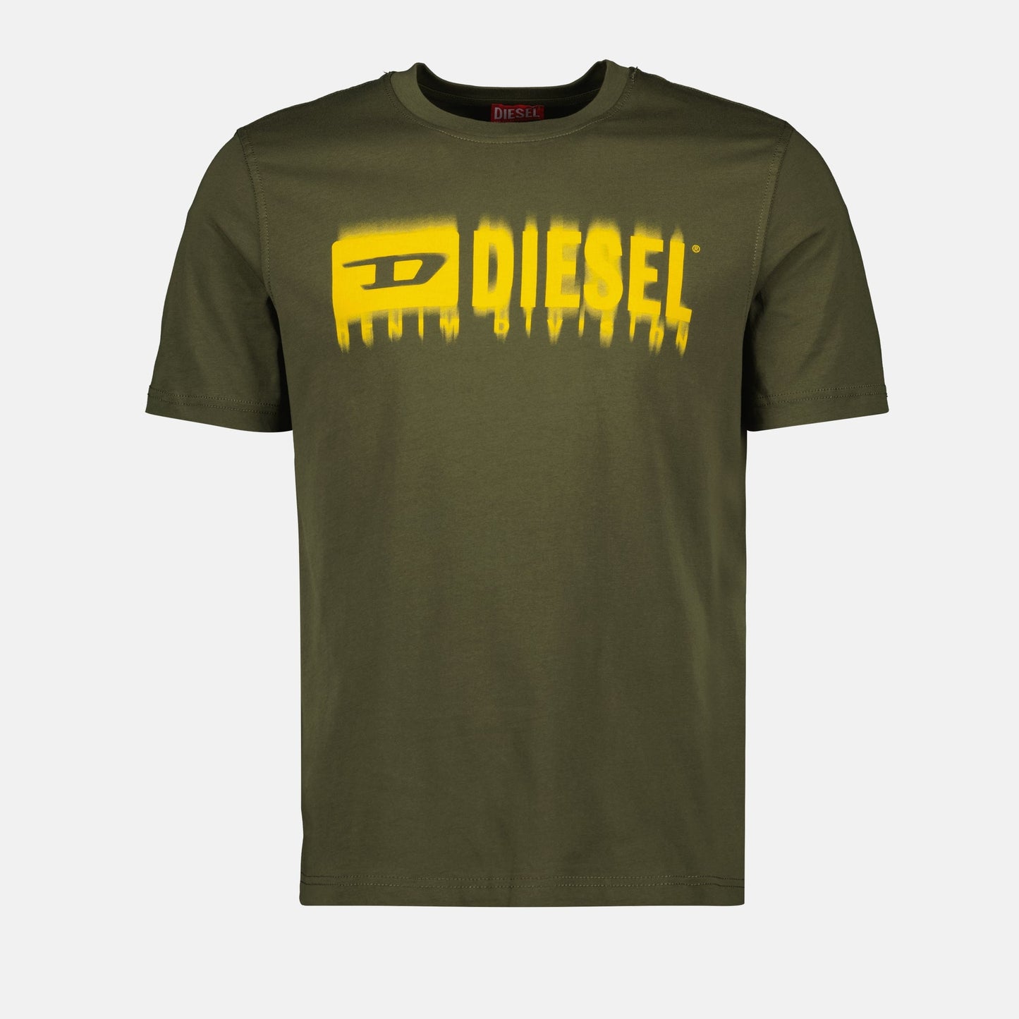 T-shirt, Diesel, Blurred logo, Casualwear, Cotton