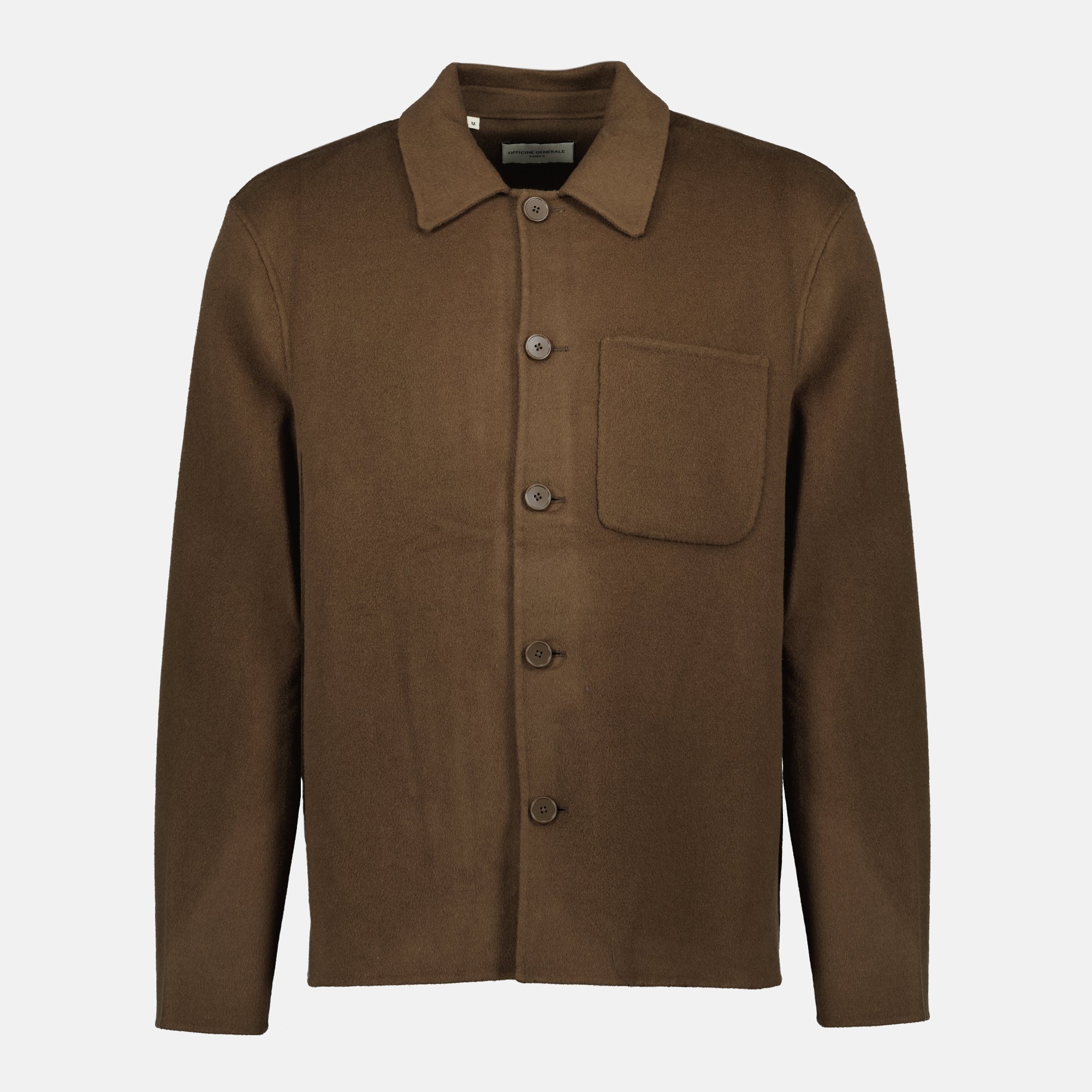 hamilton brown jacket officine generale men 15618305491324