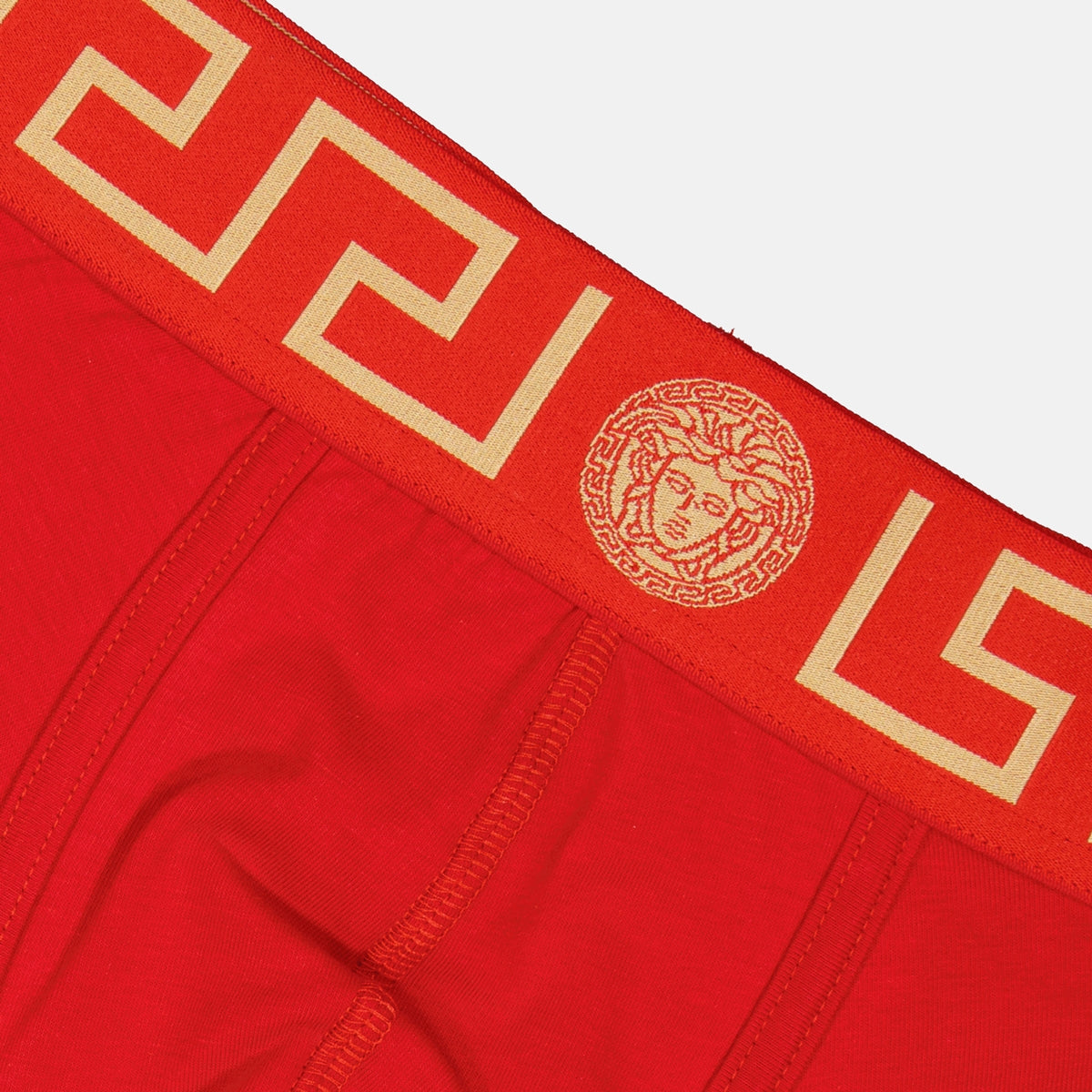 Boxer, Red, Medusa, Cotton, Elastane