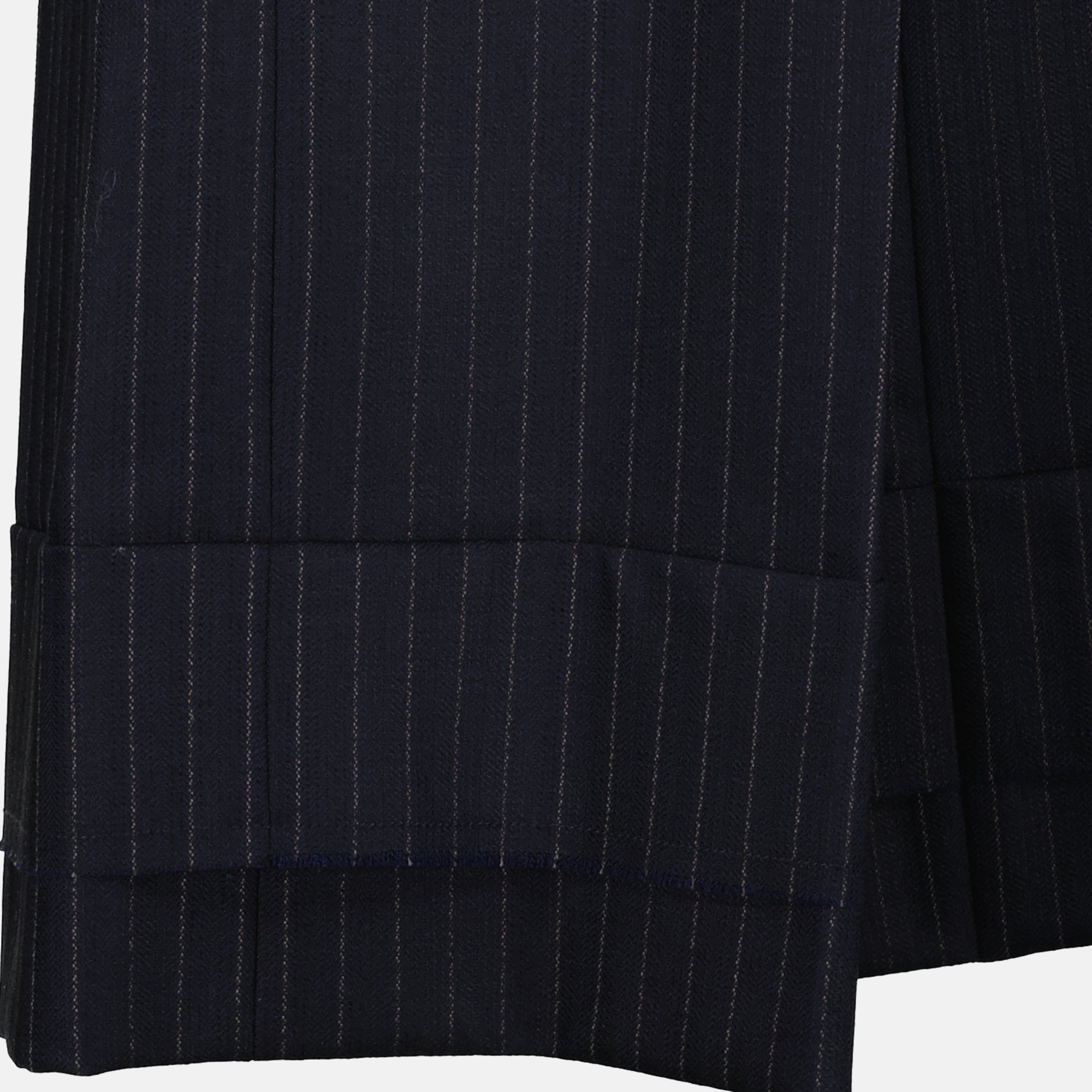 女性用Khaiteのリンデンストライプパンツの画像 - 2026年春夏シーズン - 詳細ビュー2