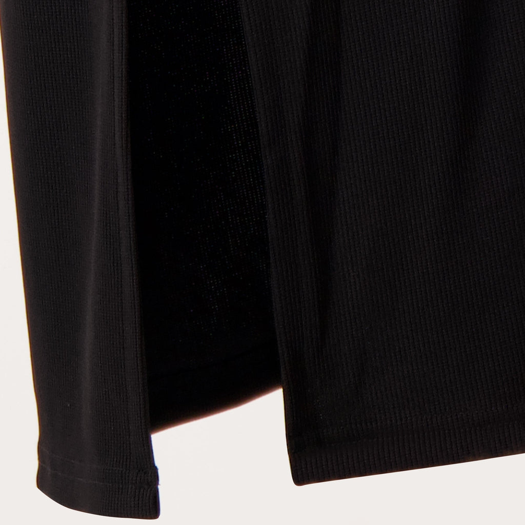 Black Dress, Christopher Esber, Long Dress, V-neck Dress, Jersey Fabric