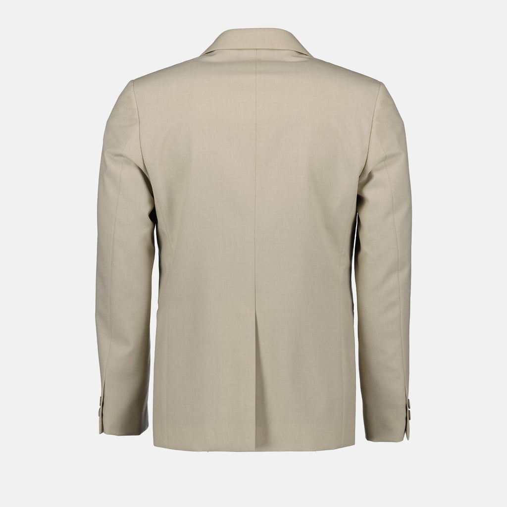 Image d'un blazer en laine beige de Fendi pour homme - Saison Printemps-Été 2024 - Détail 2