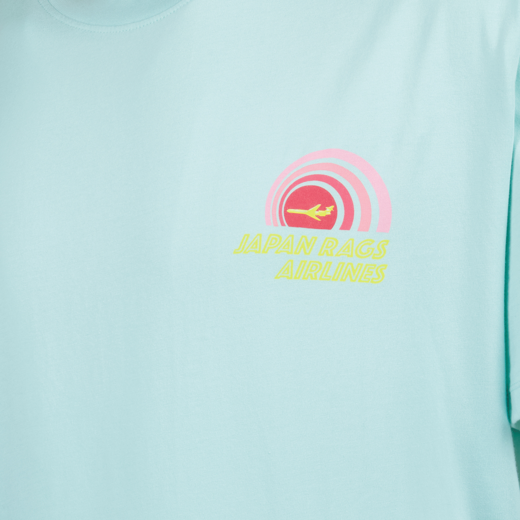 Hinata T-shirt, blue cotton t-shirt, casual wear, Spring-Summer collection, men's fashion