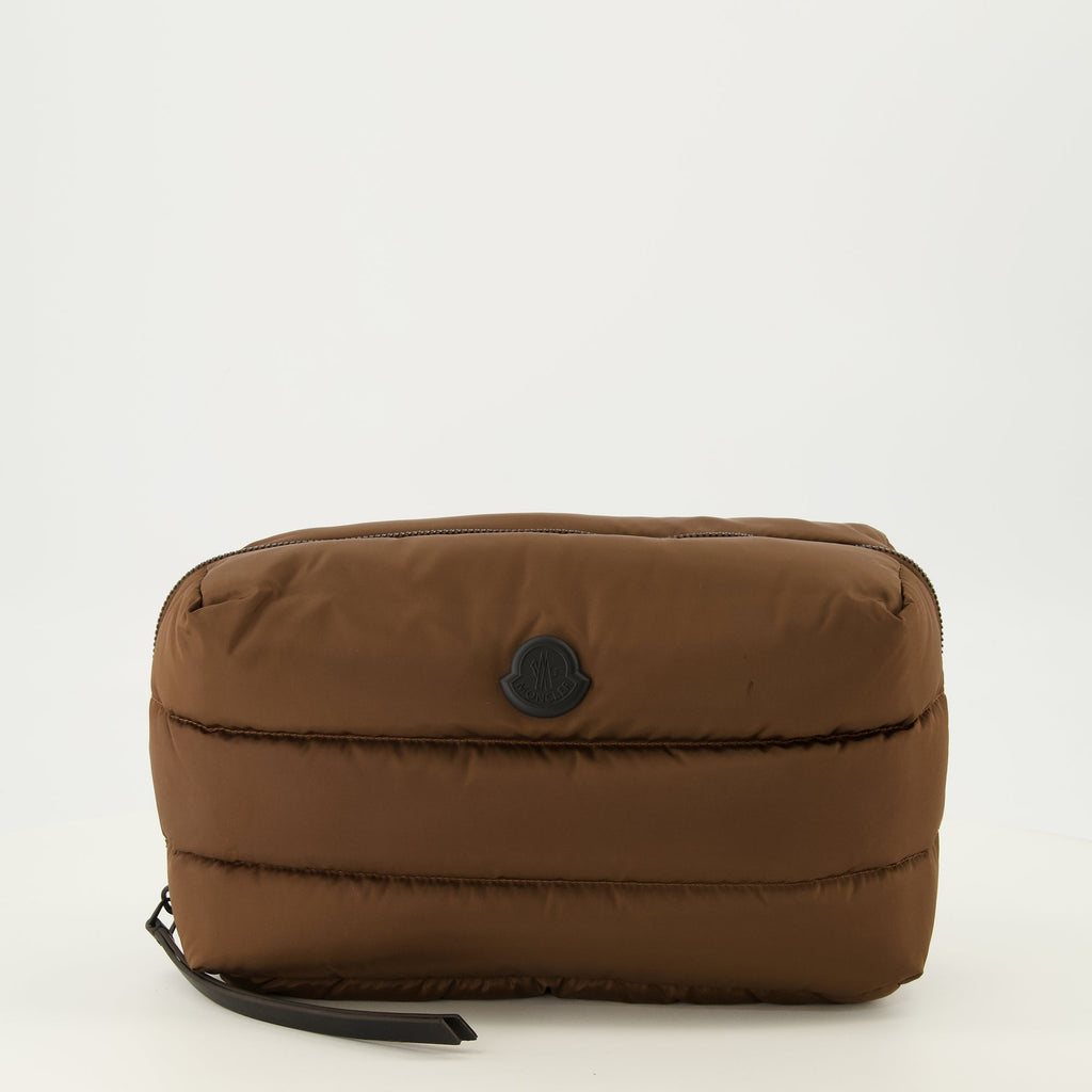 Pochette Caradoc en nylon marron