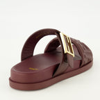 Sandales Feel Bordeaux