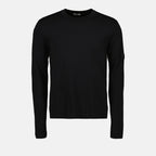 Dior sweater, luxury knitwear, black wool sweater, Icons collection, Autumn-Winter 2024