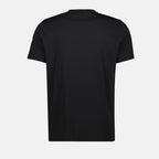 Bild des T-Shirts mit distressed Logo von Moncler für Männer - Saison Frühling-Sommer 2025 - Detailansicht 2