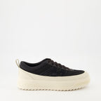 Image of Altive Low Black Sneakers by Moncler for Men - Season Autumn-Winter 2025 - Right Side View