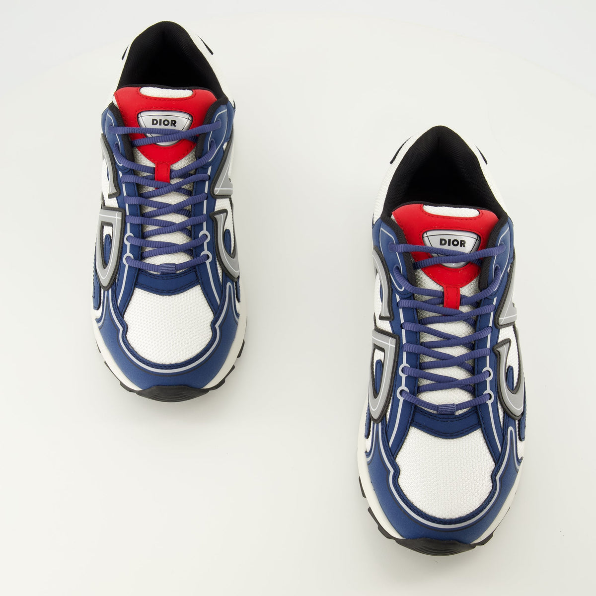 B30 Blue and Red Sneakers