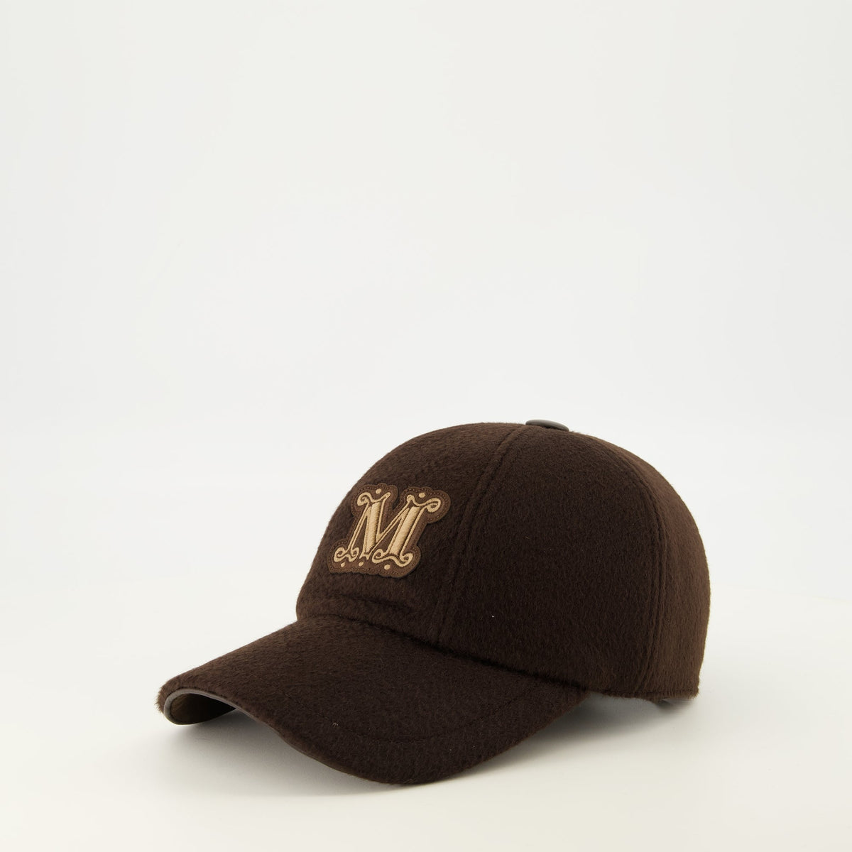 Gorra de cachemira marrón