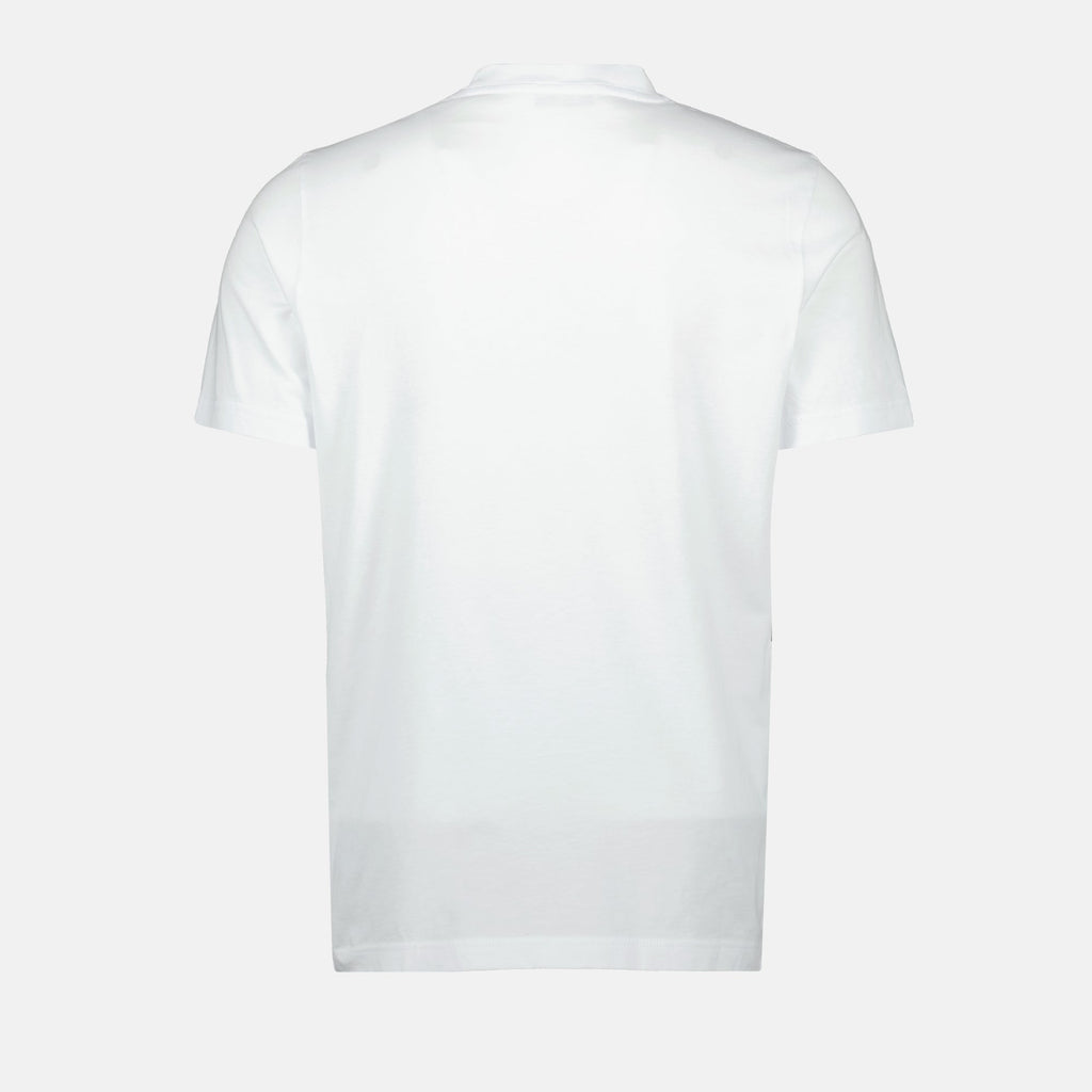 Moncler, distressed t-shirt, logo tee, cotton jersey, Spring-Summer 2025