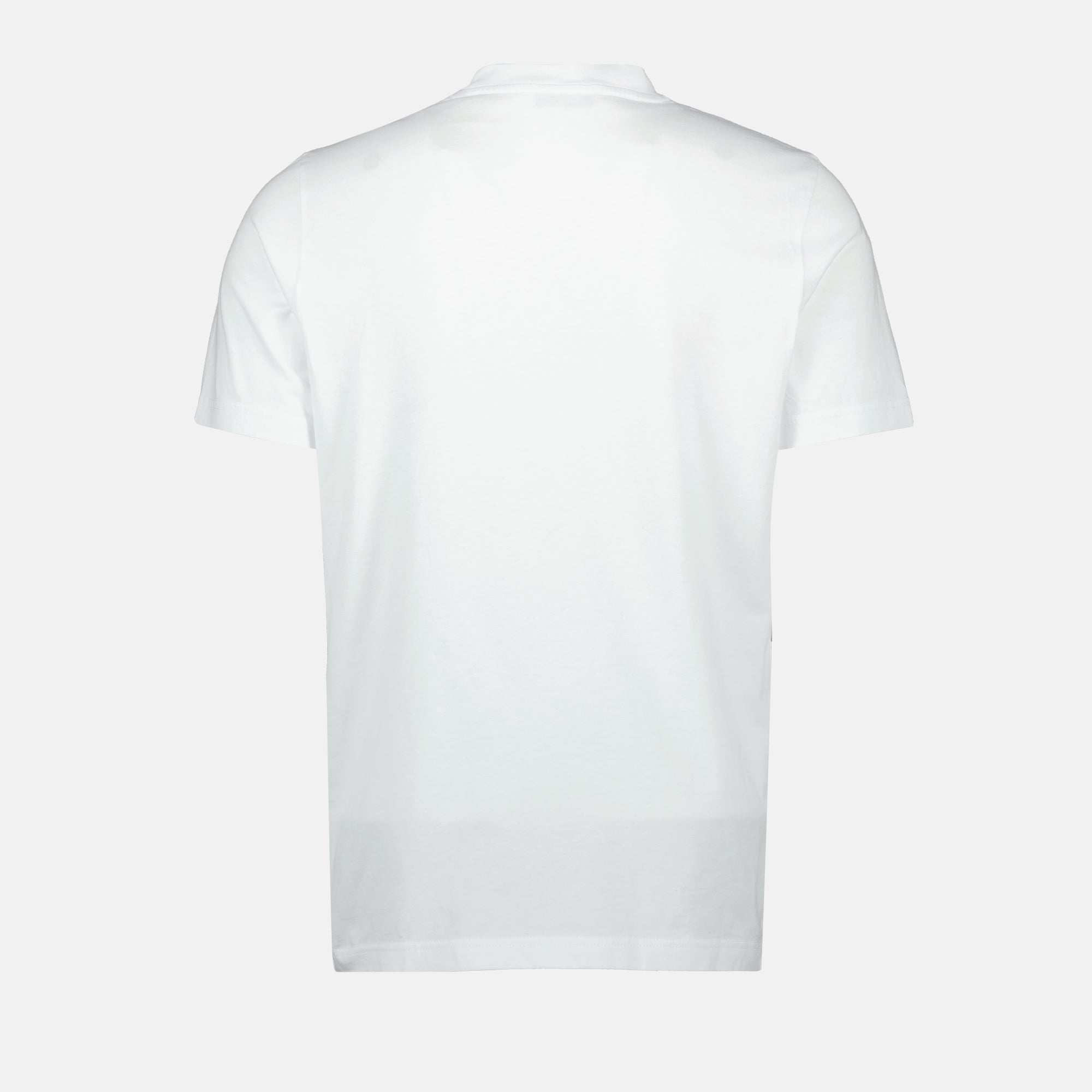 Moncler, distressed t-shirt, logo tee, cotton jersey, Spring-Summer 2025