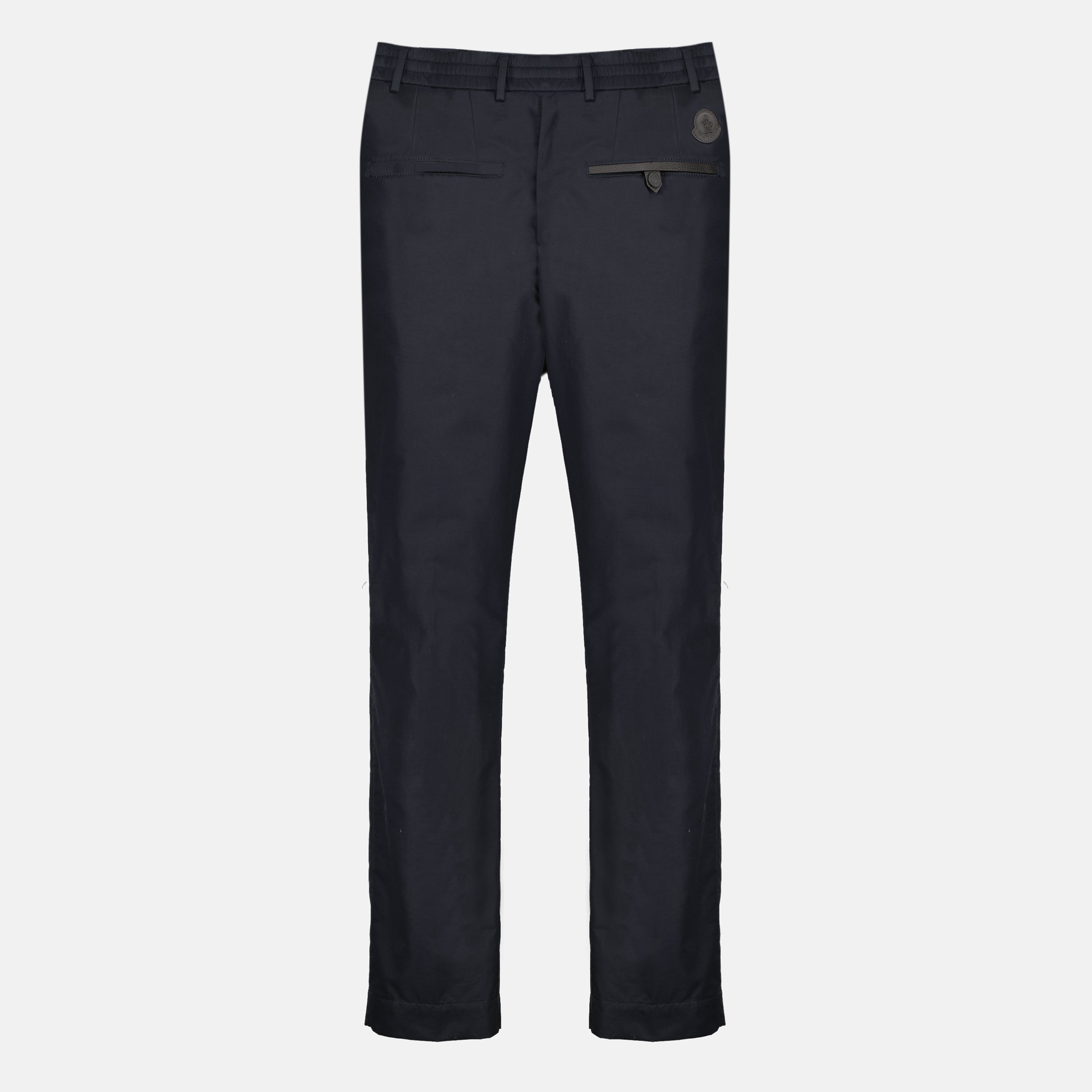 Navy Blue Cotton Trousers