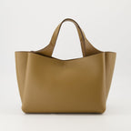 Mini Brown Bag, Tod's handbag, grained calf leather bag, designer accessories, Autumn-Winter collection