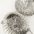 Iconic 1969 Bag, Silver Sphere Bag, Rabanne Collection, Elegant Handbag, Removable Chain Strap