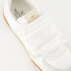 Bild von Joie de Jouer weißen Sneakers von Valentino Garavani für Männer - Saison Herbst-Winter 2025 - Detailansicht von oben