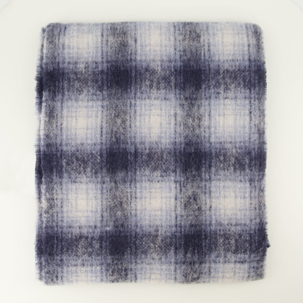 Karierte Alpakasc scarf - Maison Kitsuné