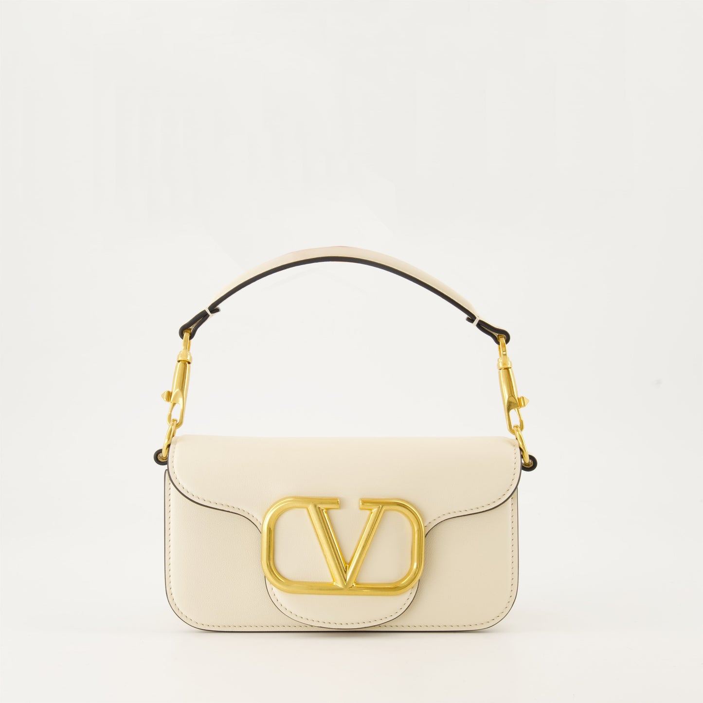 Valentino Garavani, white leather bag, designer shoulder bag, luxury accessory, Autumn-Winter 2024