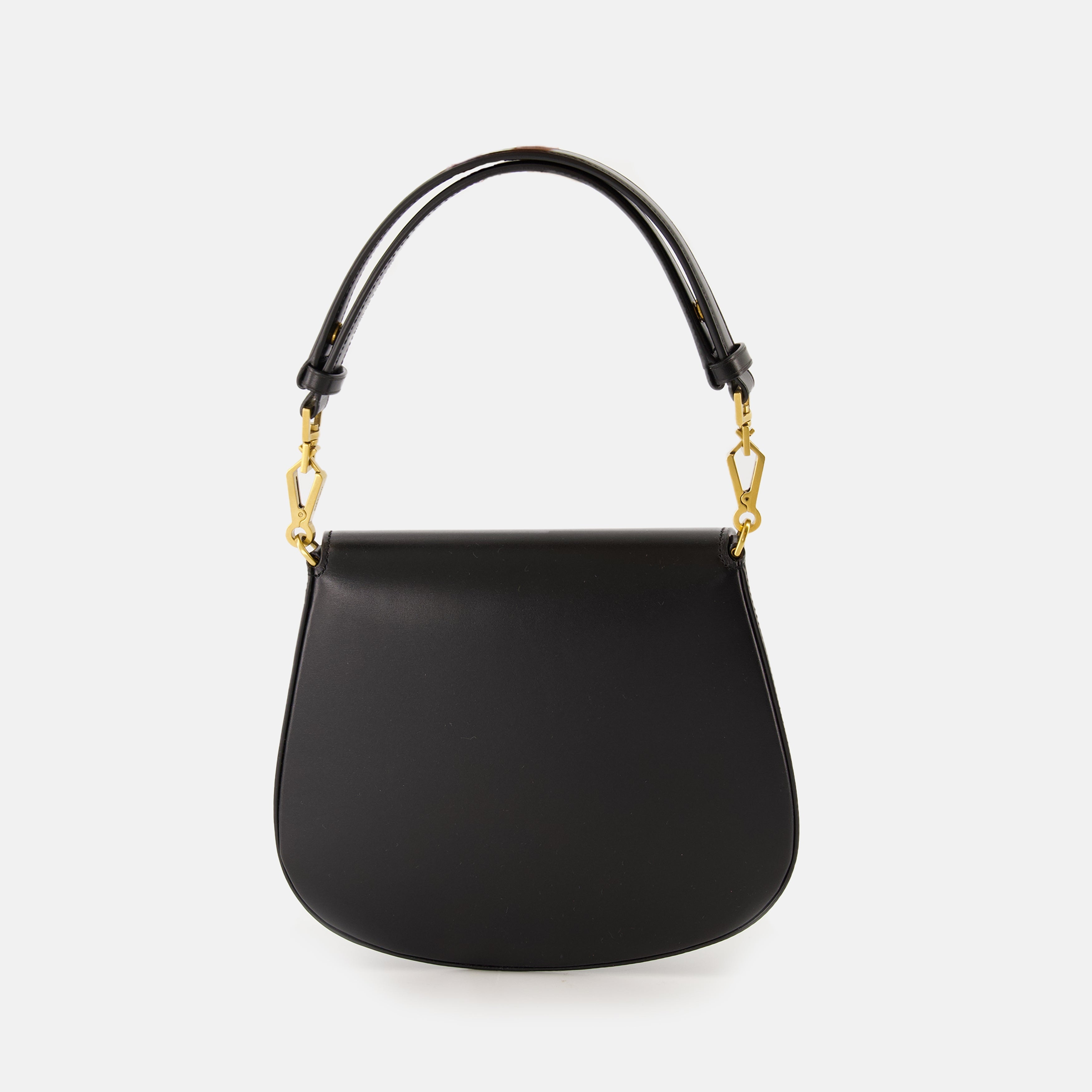 Image of Le Mini Sac Voltaire Noir by Saint Laurent for Women - Season Autumn-Winter 2025 - Back View