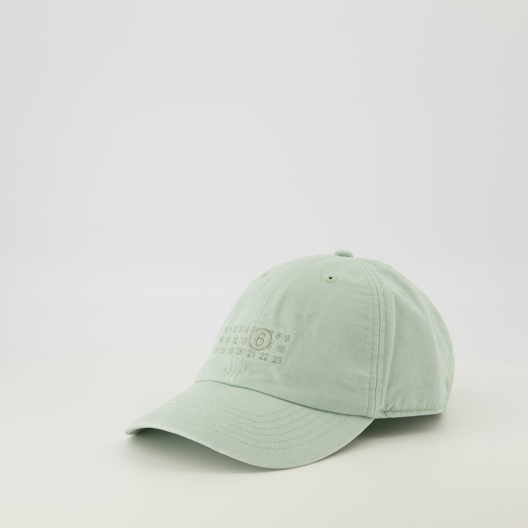 Image of Numeric Green Cap by Mm6 for Men - Season Spring-Summer 2026 - Back View