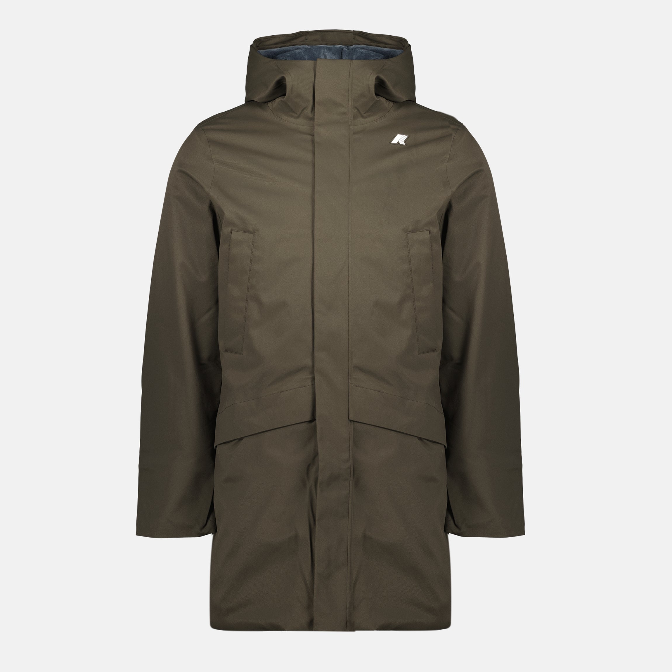 K-Way jacket, twill jacket, waterproof outerwear, PrimaLoft insulation, autumn winter collection