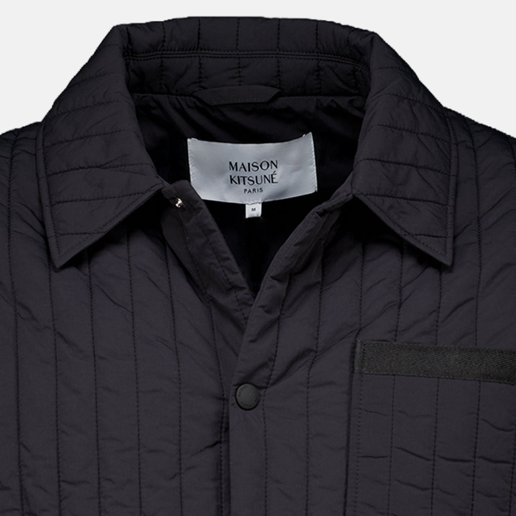Nylon Quilted Jacket - Maison Kitsuné