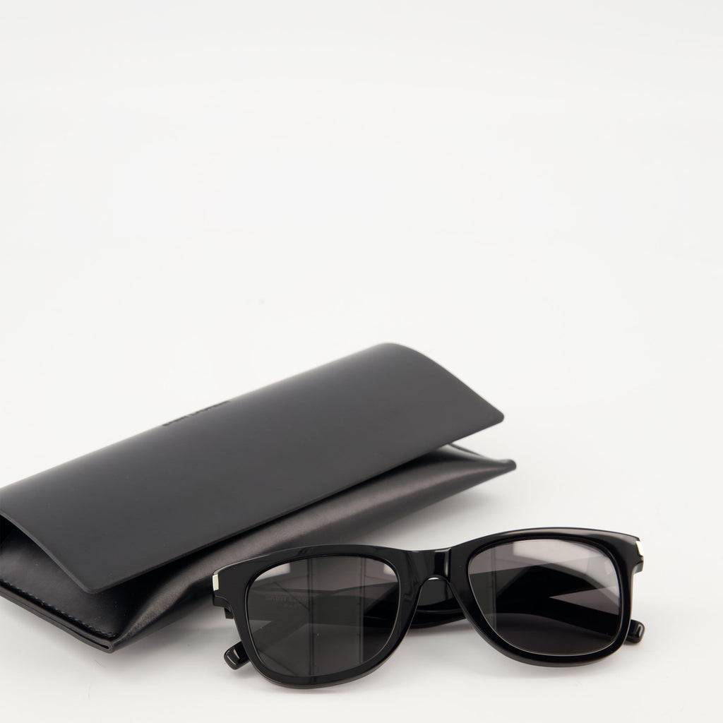 Saint Laurent sunglasses, Classic SL 51, black sunglasses, UVA UVB protection, luxury sunglasses