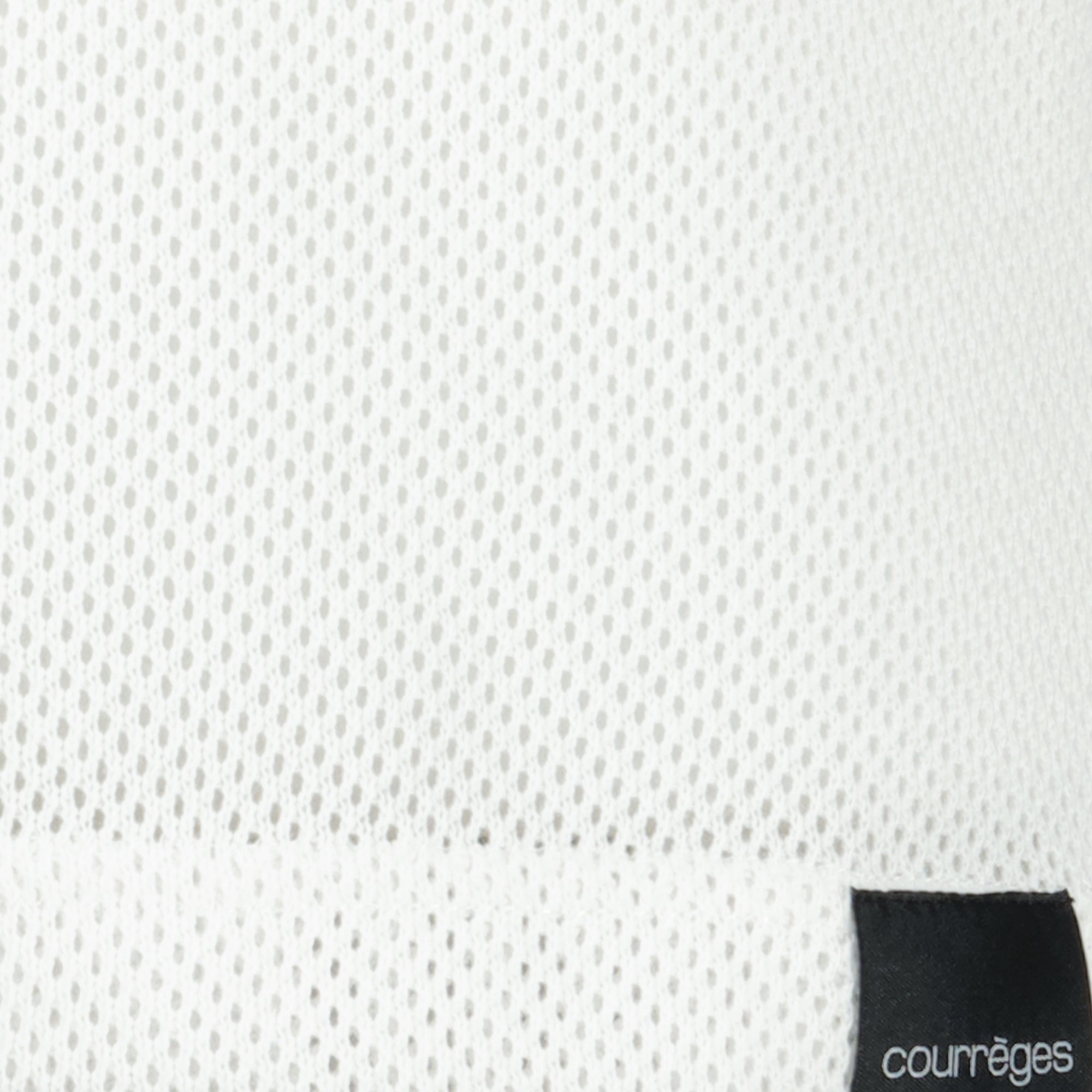 Image of Mesh Tank Top by Courrèges for Men - Season Spring-Summer 2026 - Detail View 2
