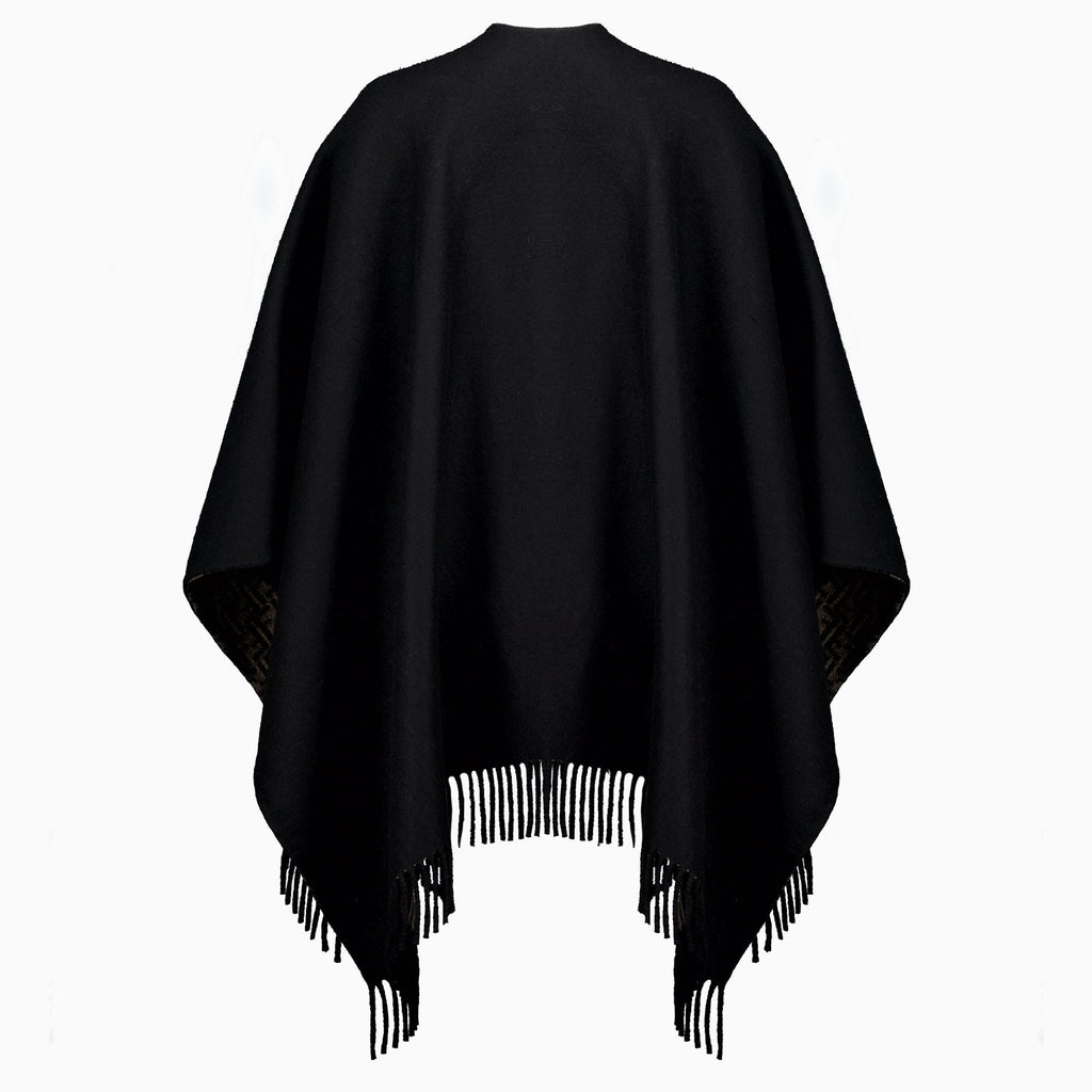 Poncho ff zucca noir