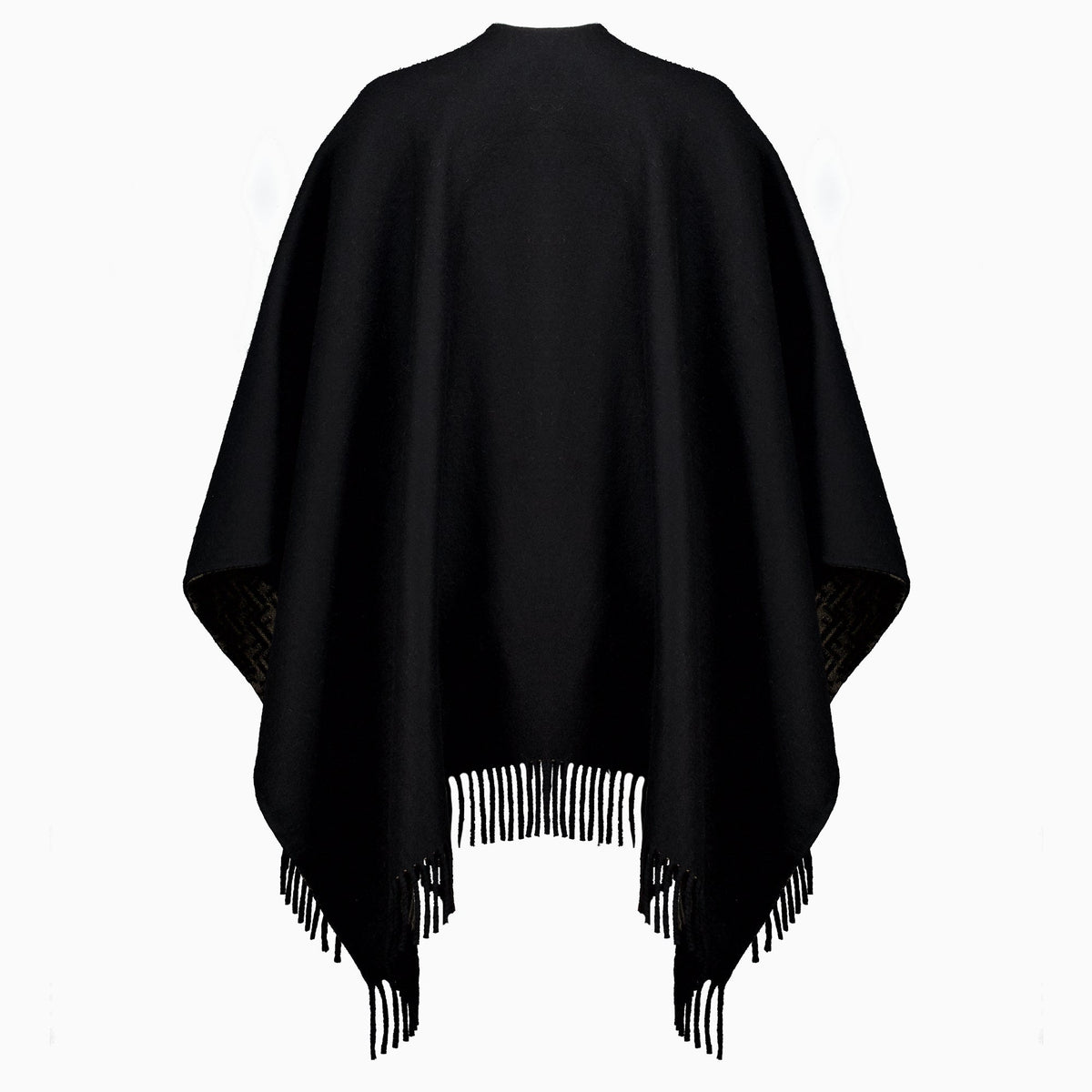 Poncho ff zucca noir