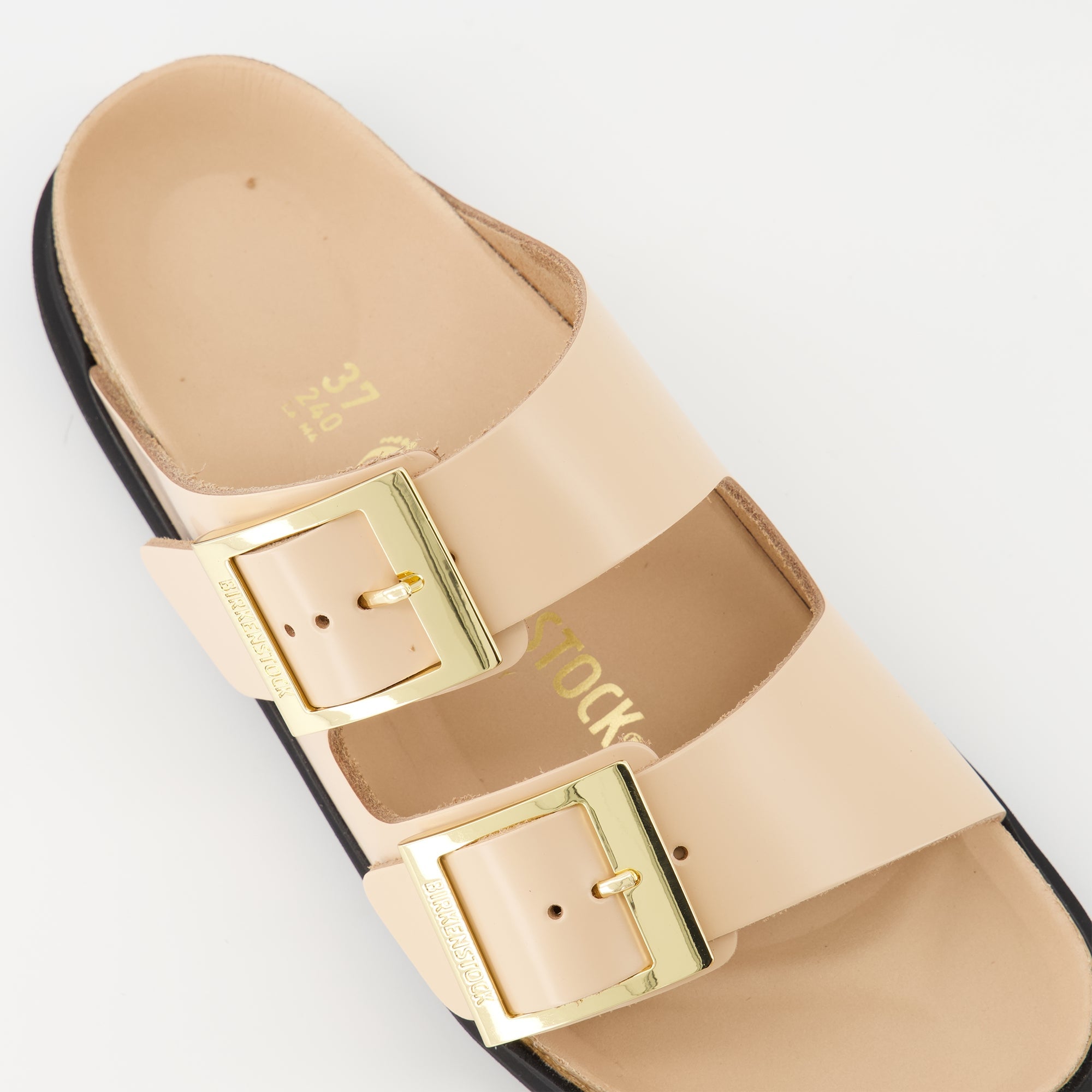 Image des sandales Arizona Big Buckle de Birkenstock pour femmes - Saison Printemps-Été 2025 - Vue de détail supérieure