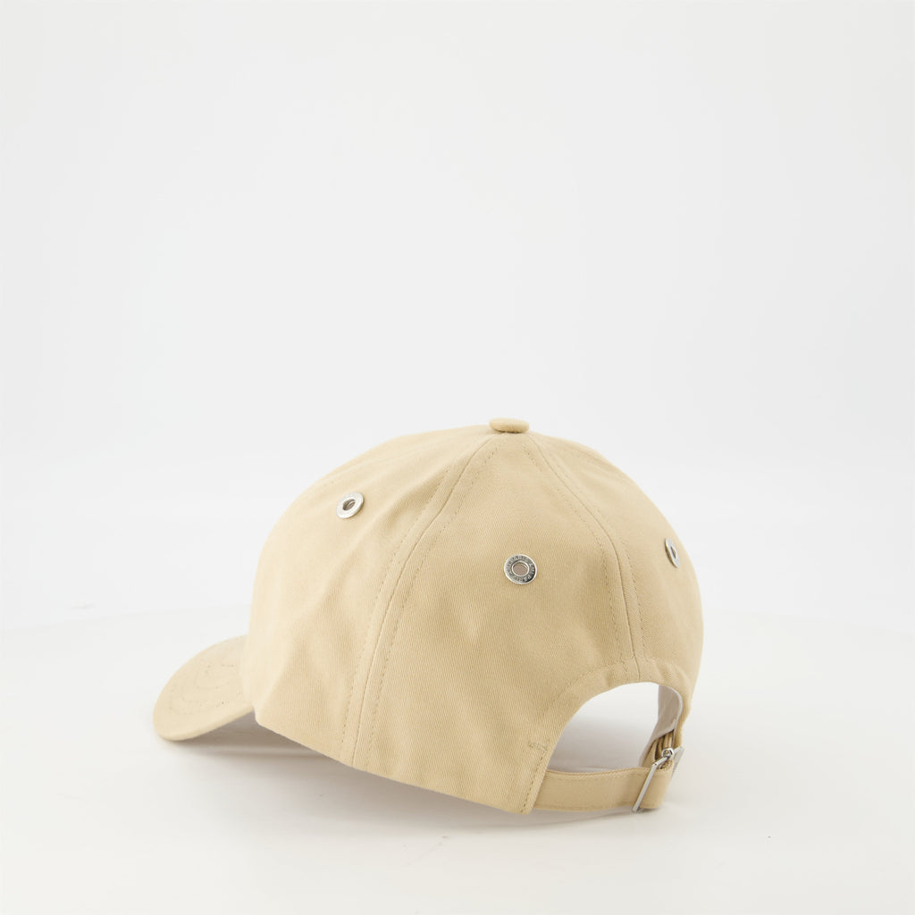 AMI de coeur cap, beige cap, unisex accessories, designer caps, casual wear