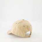 AMI de coeur cap, beige cap, unisex accessories, designer caps, casual wear