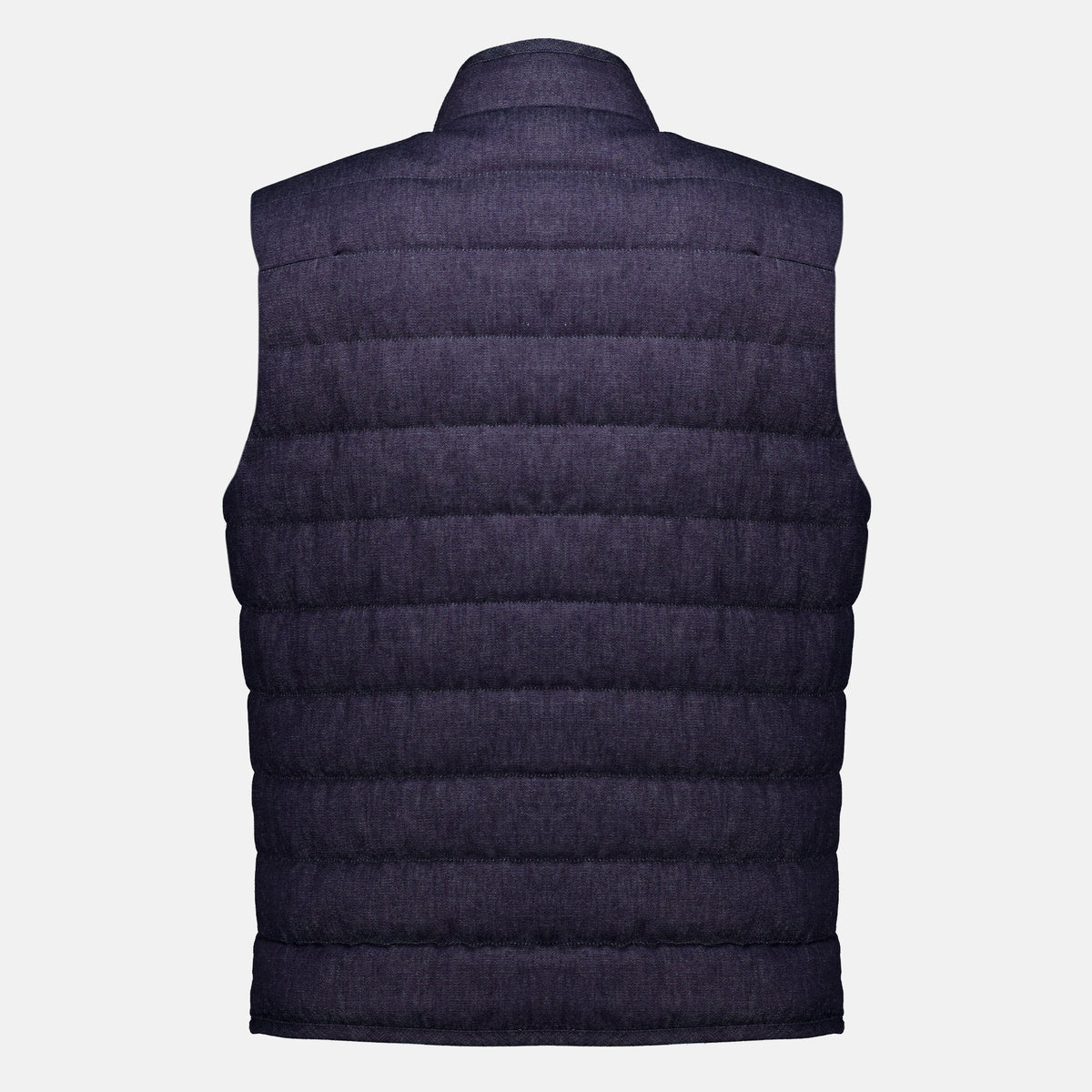 Chaleco de plumón en denim Liorane