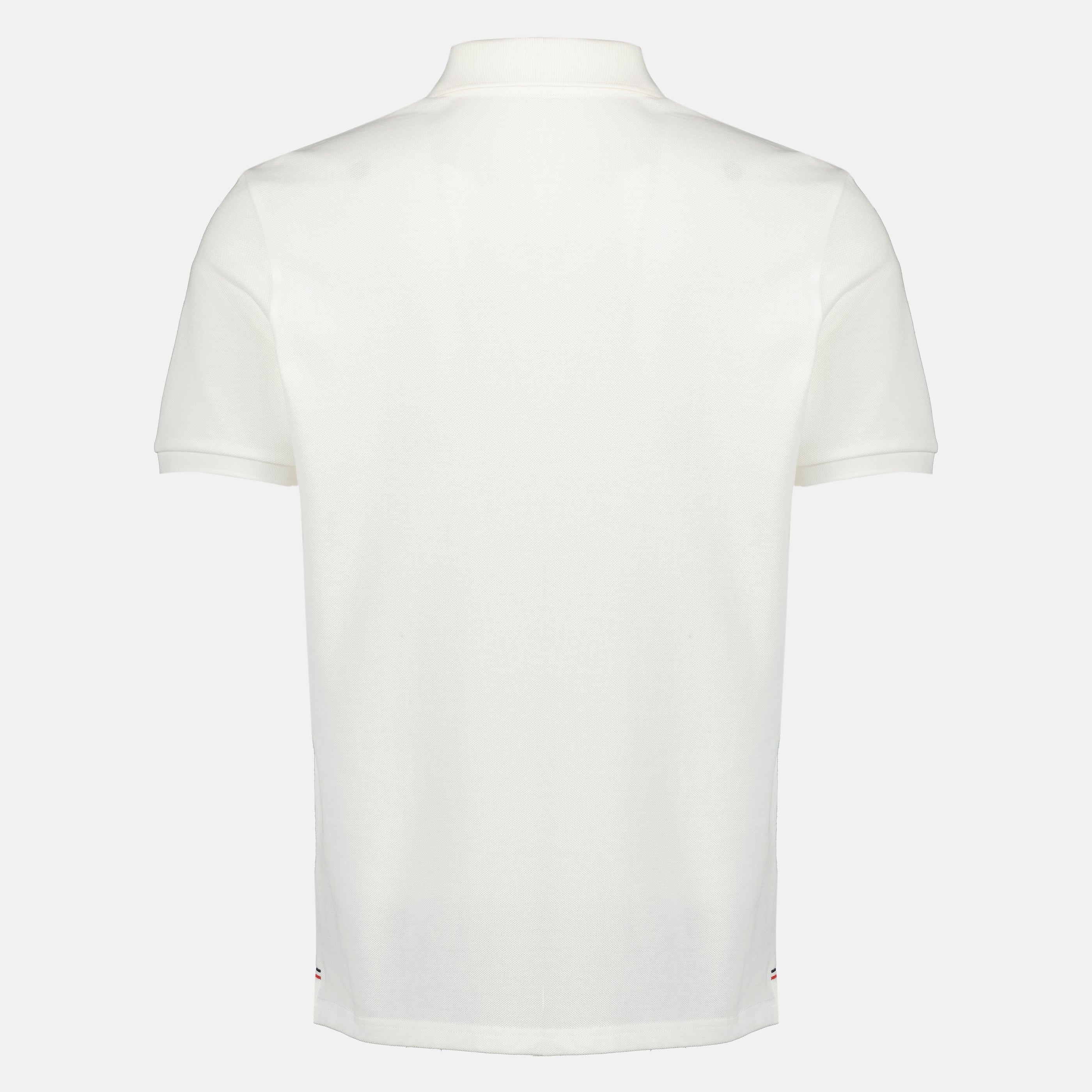 White Piqué Cotton Polo