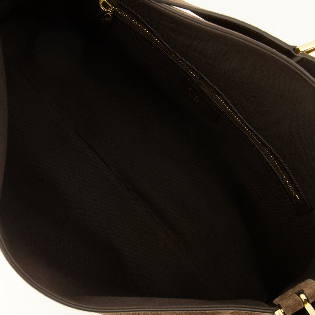 Medium Voyou Suede Tote