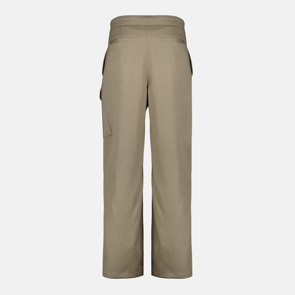 Image of Dior Beige Cargo Pants by Dior for Men - Season Spring-Summer 2026 - Back View