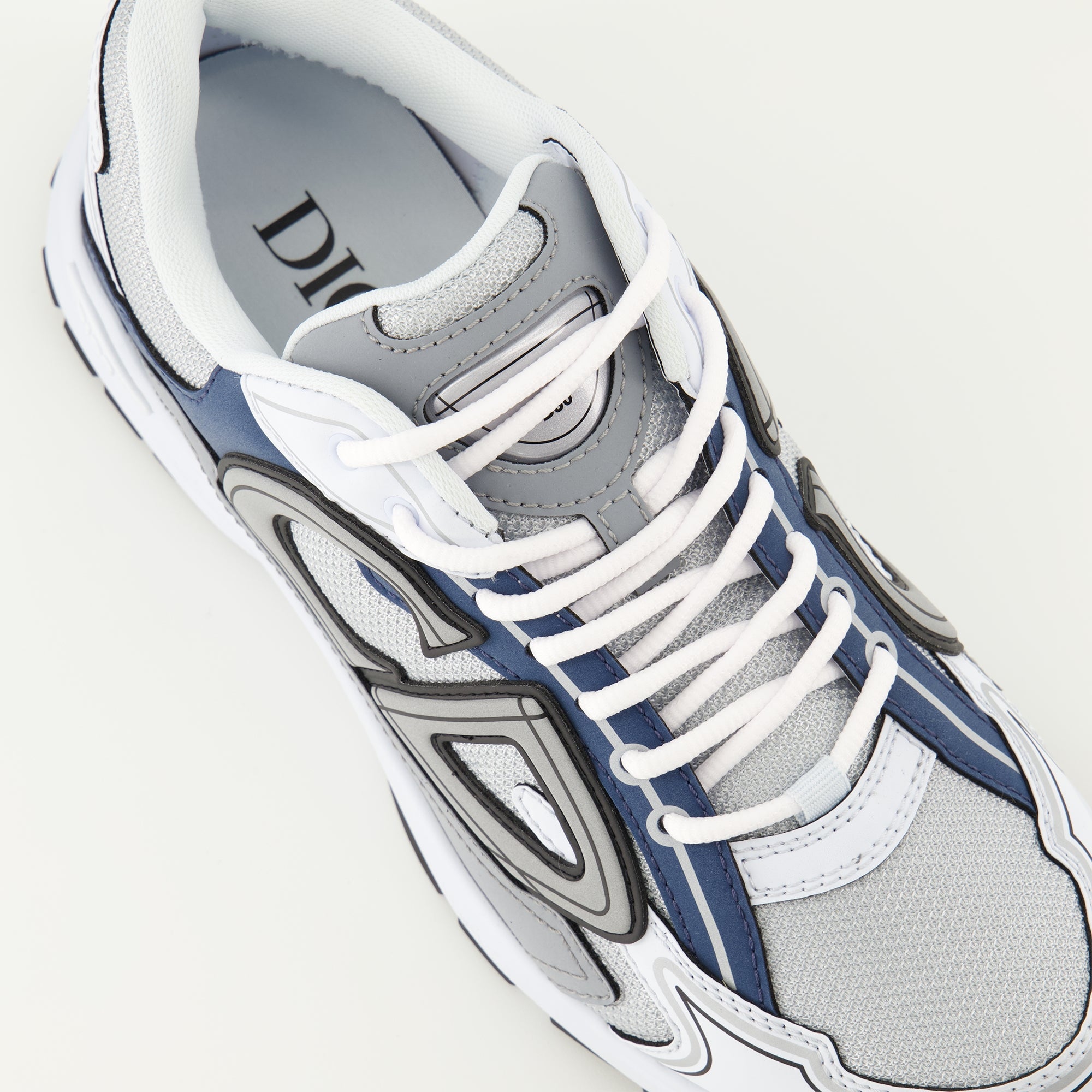Dior sneakers, B30 sneakers, white and blue sneakers, luxury footwear, designer sneakers