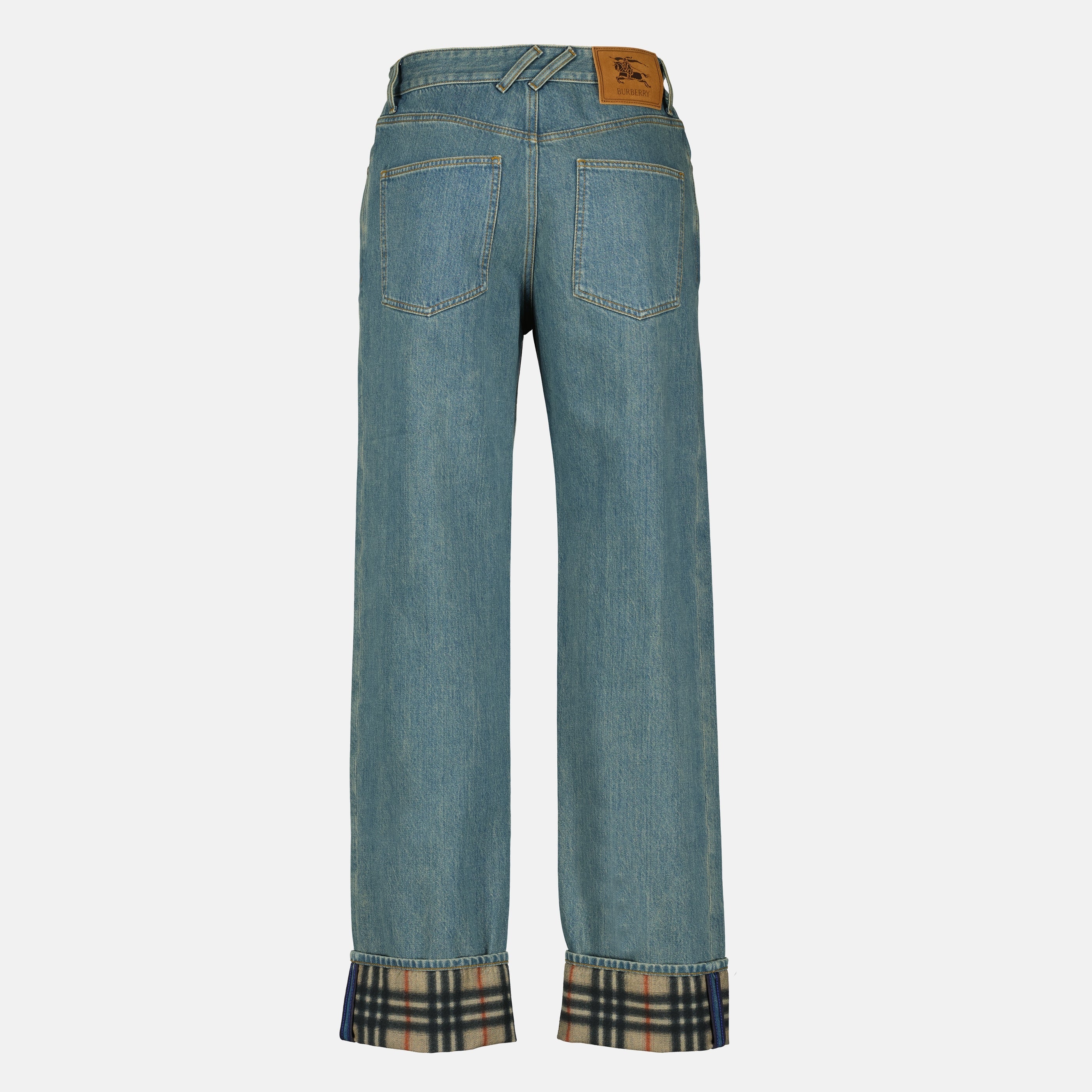 Men's Faded Denim Jeans - Burberry - Men | WE IN STYLE
