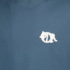 embroidered t-shirt, Dior t-shirt, cotton t-shirt, men's fashion, blue t-shirt