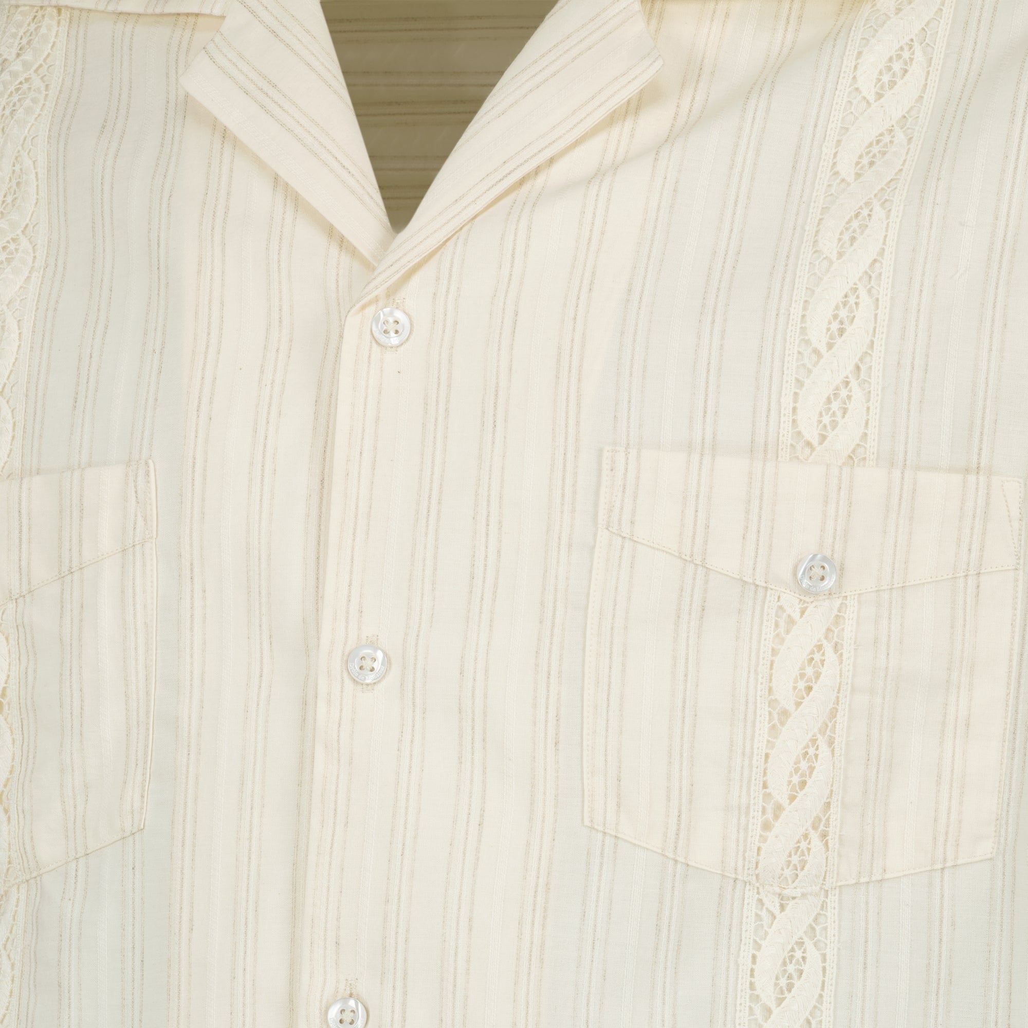 Beige Cuban Shirt
