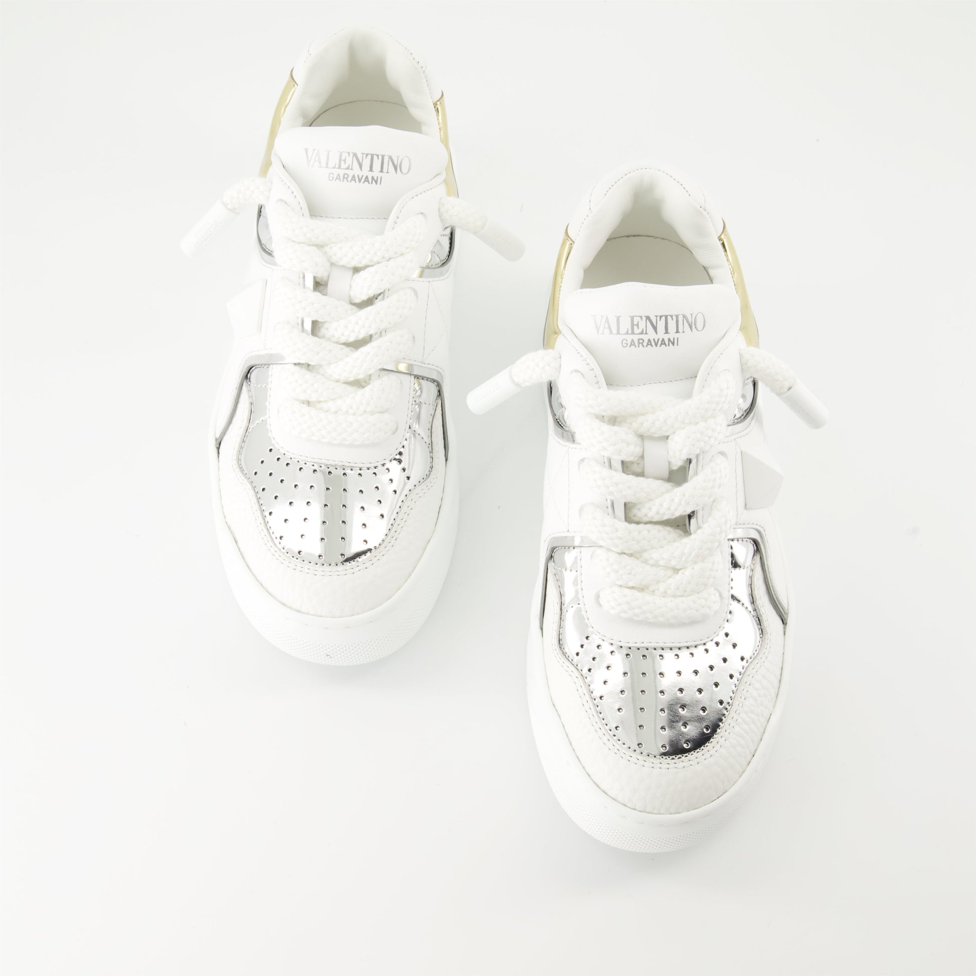 luxury sneakers, Valentino Garavani, nappa leather sneakers, platform sole sneakers, designer footwear