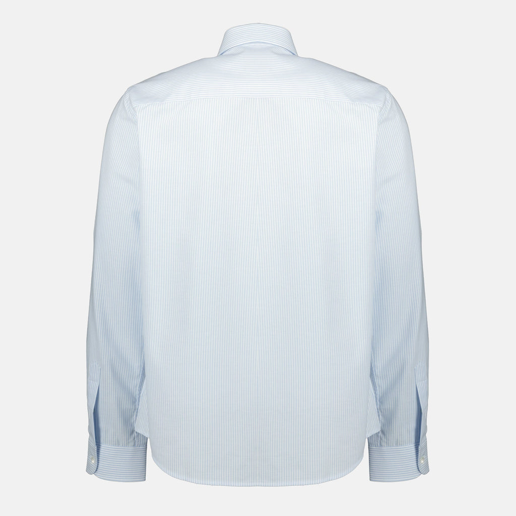 AMI PARIS shirt, Ami de Coeur, organic cotton shirt, striped shirt, oversized shirt